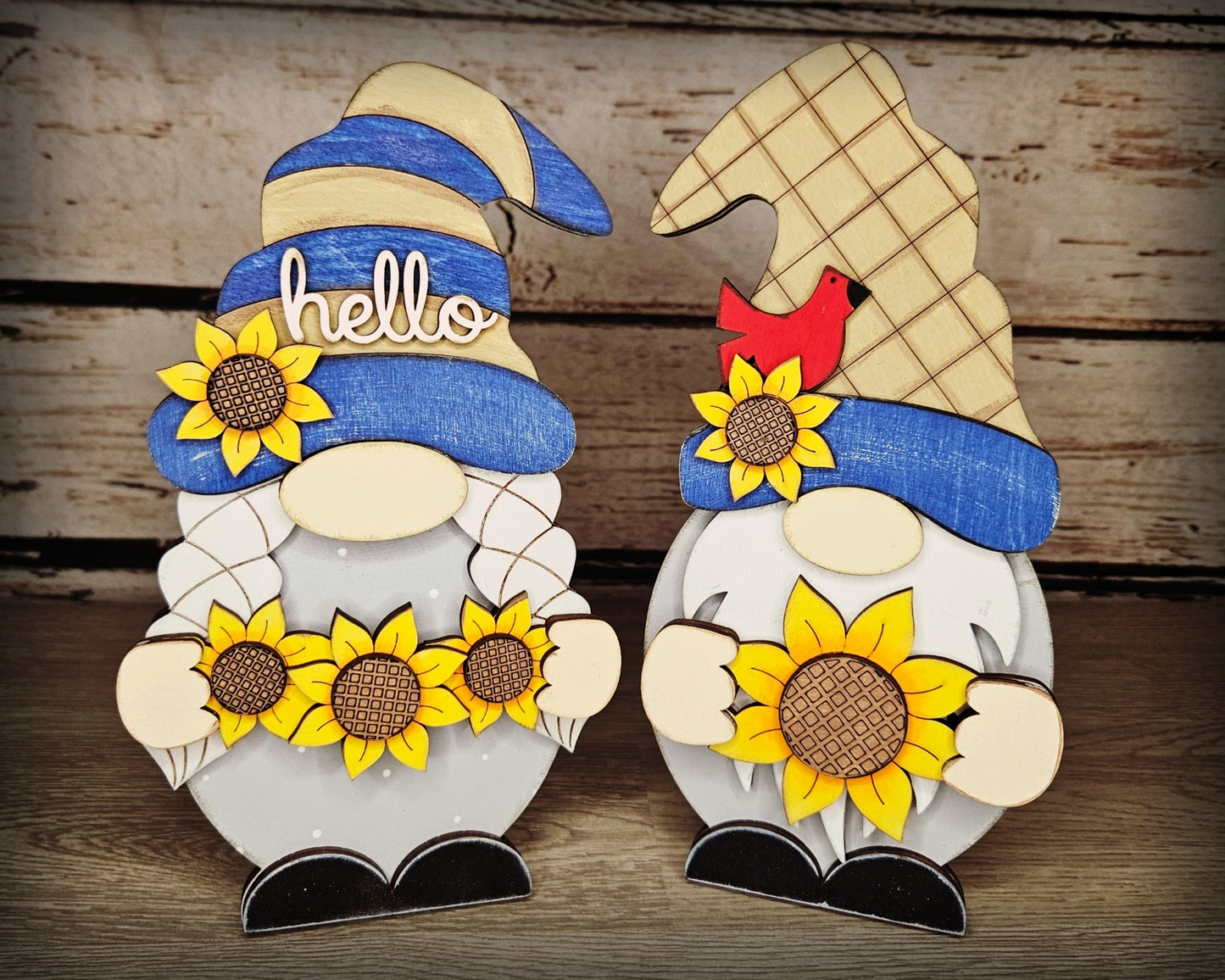 Interchangeable Gnome | BOY SUNFLOWER TOPPER | #200002-13