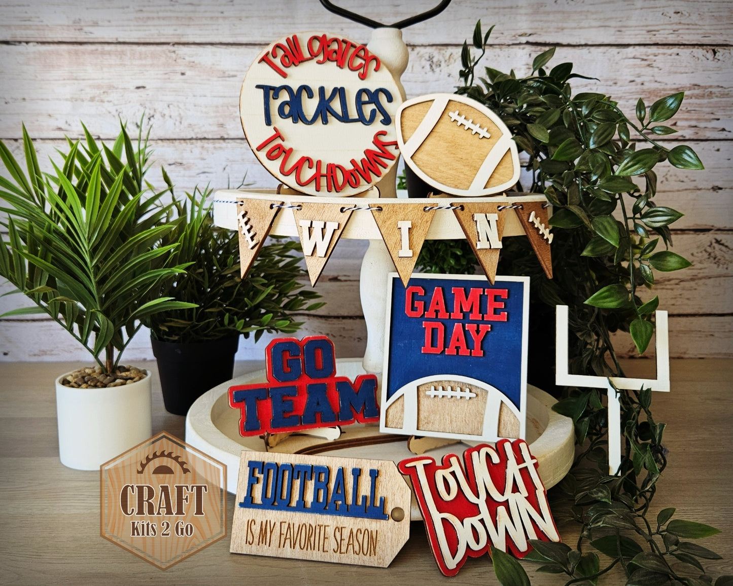 Football Tier Tray | #100055