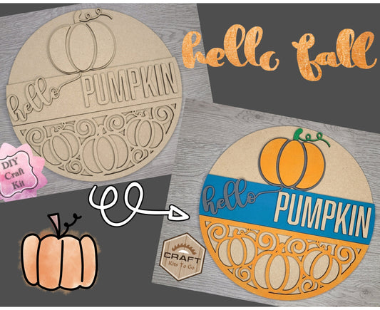 Hello Fall Sign | #3101