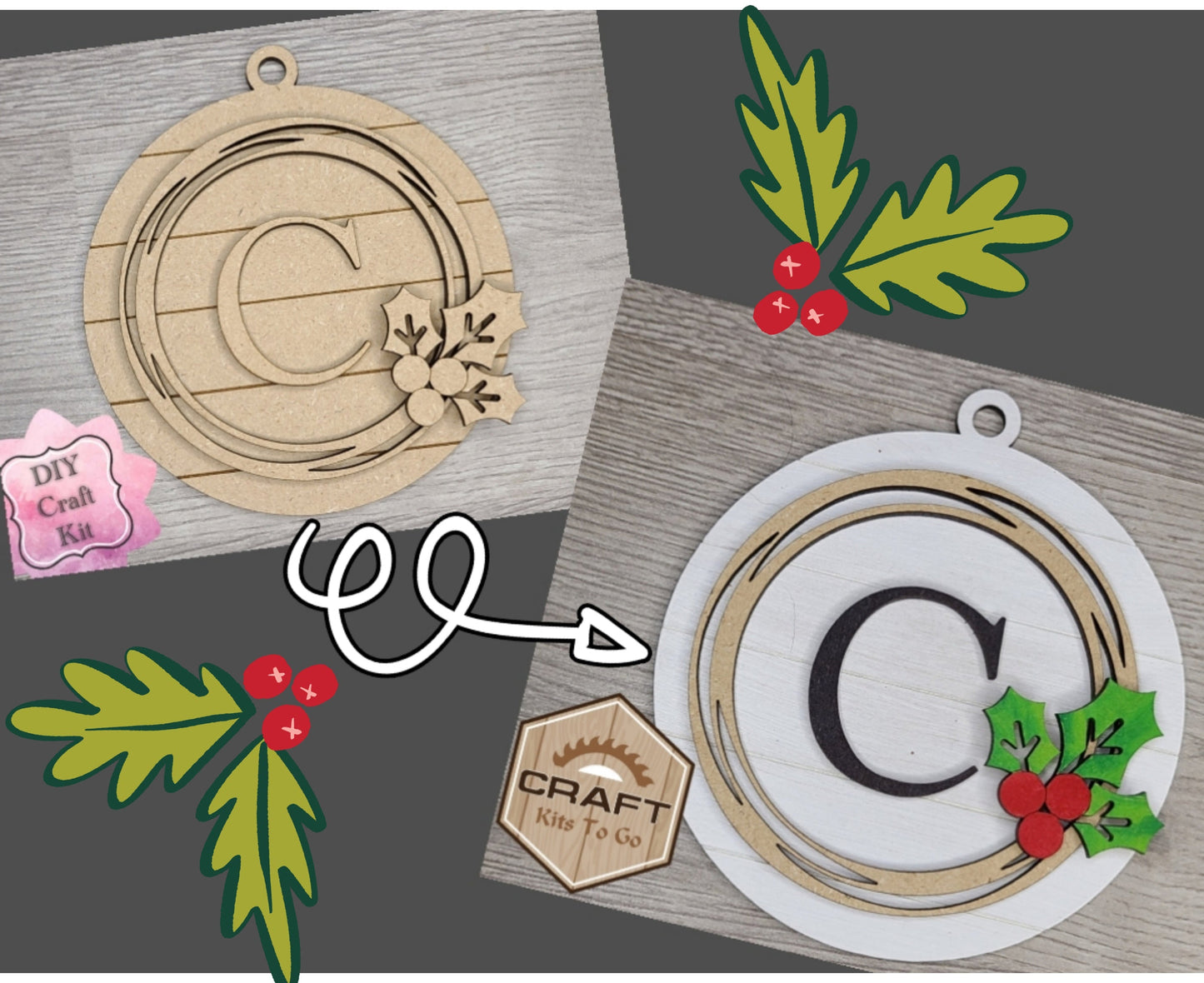 Custom Christmas Ornament | #3183