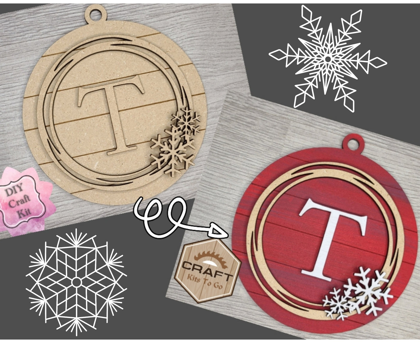 Custom Christmas Ornament | #3182