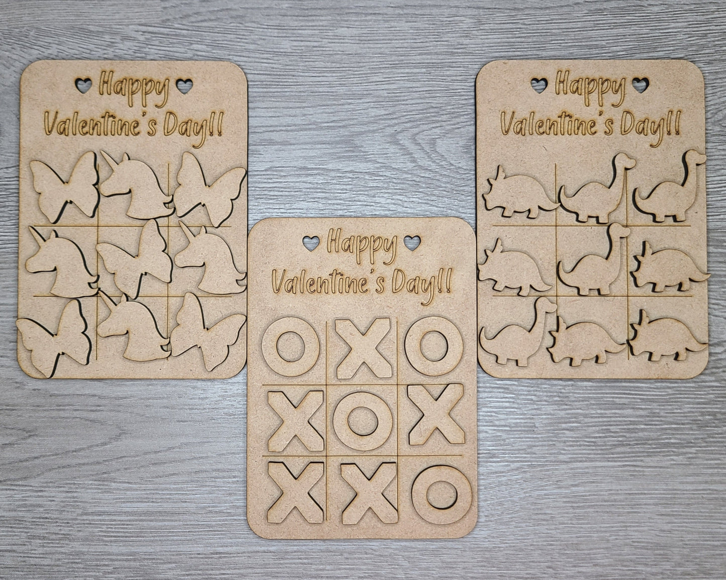 Valentine's Day Card Tick Tac Toe | #3173