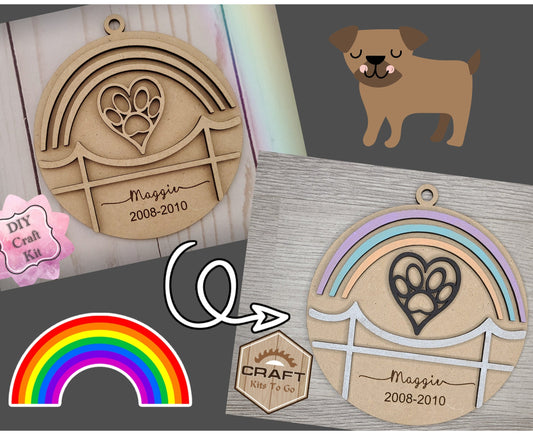 Rainbow Bridge Ornament | #2630