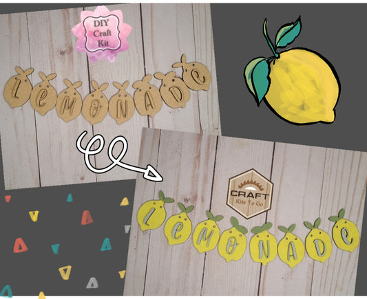 Lemon Bunting | #2695