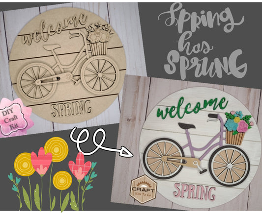 Welcome Spring Bike | #2650