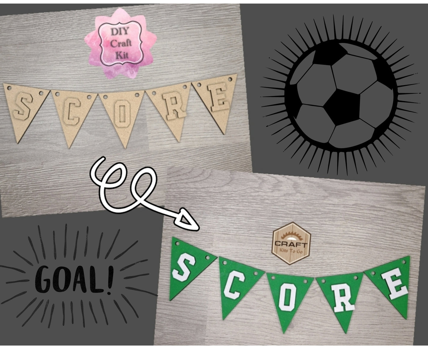 Score Bunting | #2937