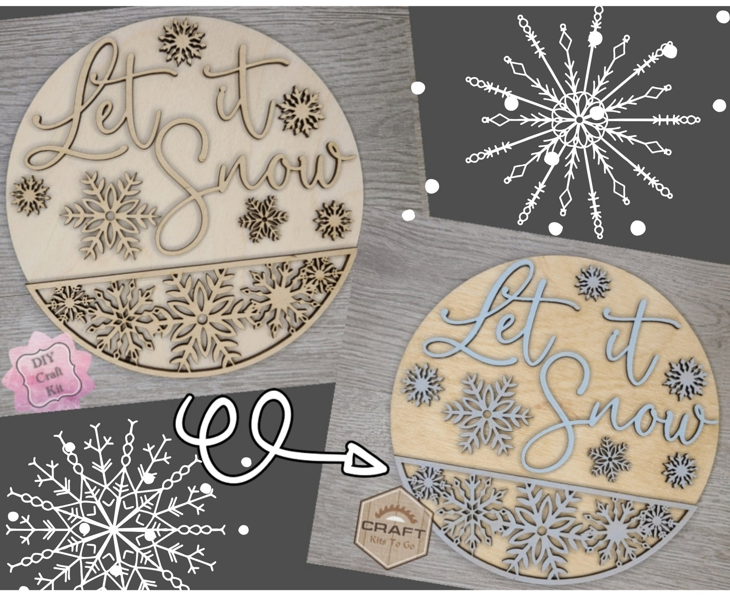 Let it Snow Sign | #3337