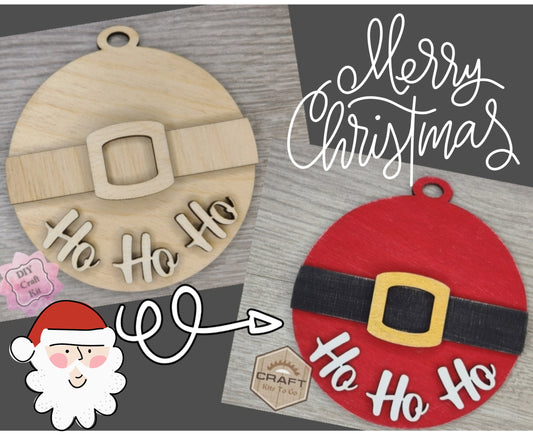 Santa Ornament  | #3358