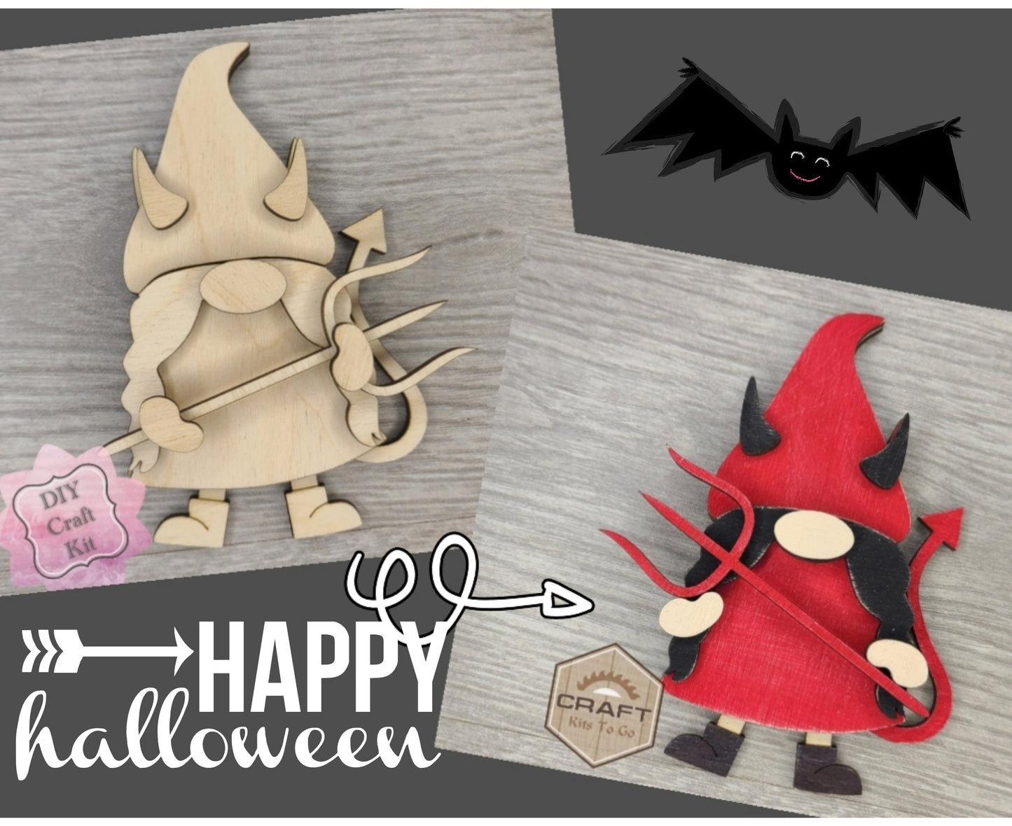 Devil Halloween Gnome | #3342
