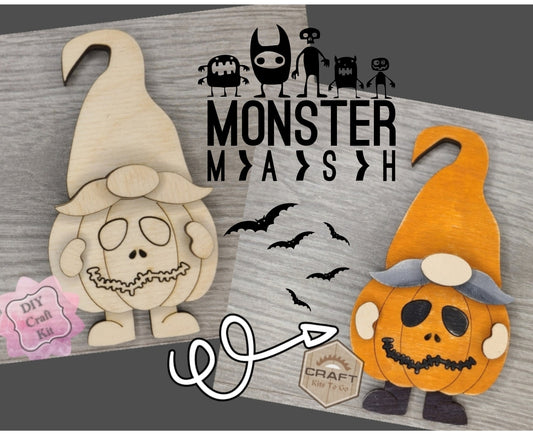 Pumpkin Halloween Gnome | #3346