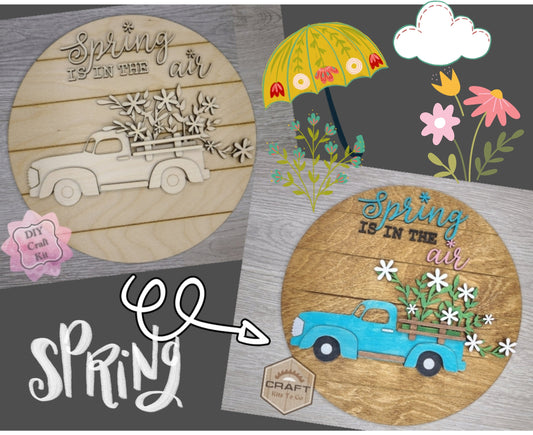 Spring is in the air Flower Truck | #3388