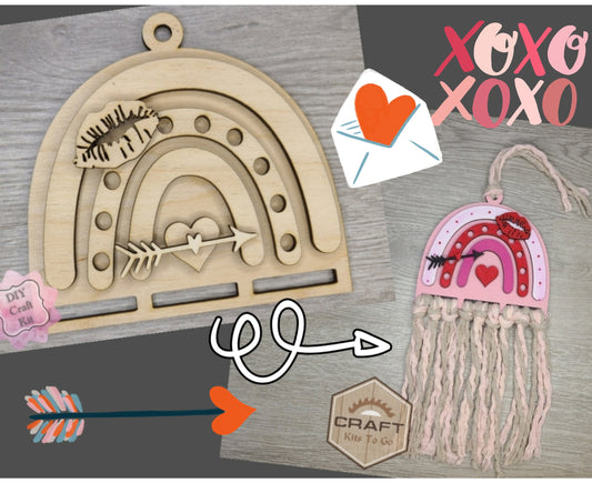 Valentine's Macramé | #3581