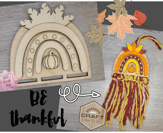 Thanksgiving Macramé Kit | #3587