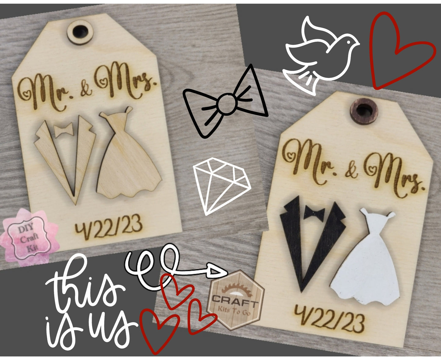 Wedding Tag | #3604