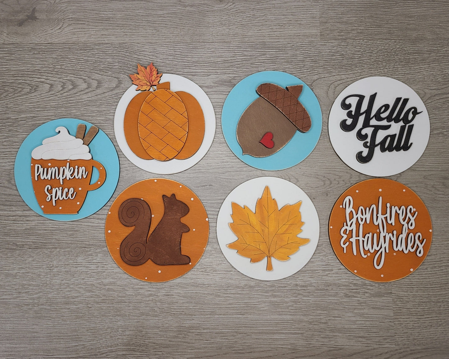 Hello Fall Round | #3539