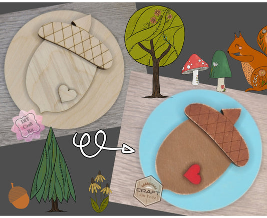 Acorn Fall decor | #3544