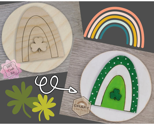 Happy St. Patrick's Day Rainbow | #3629