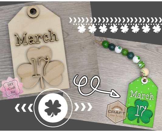 St. Patrick's Day Tag | #3656