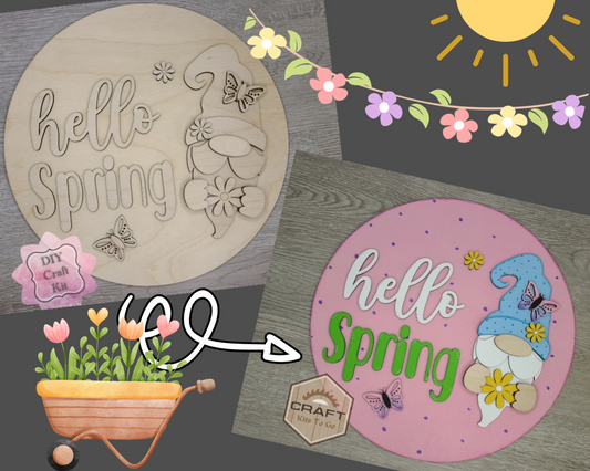 Hello Spring Gnome | #3671