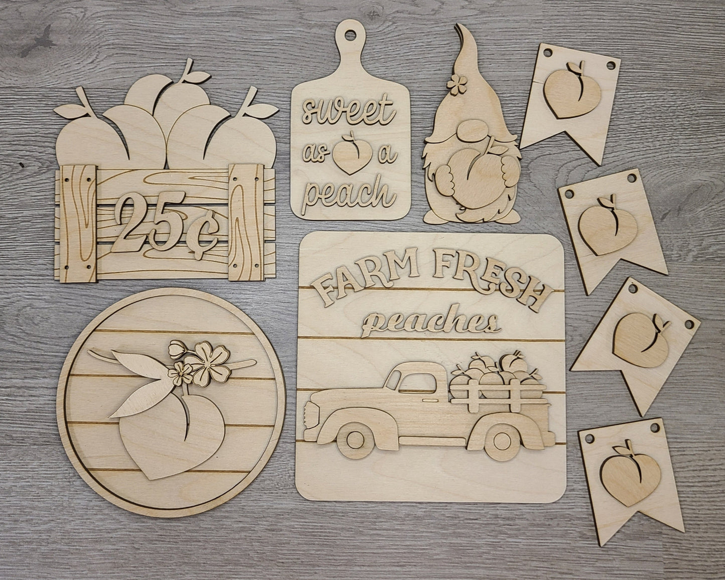 Peach Tier Tray | #100037