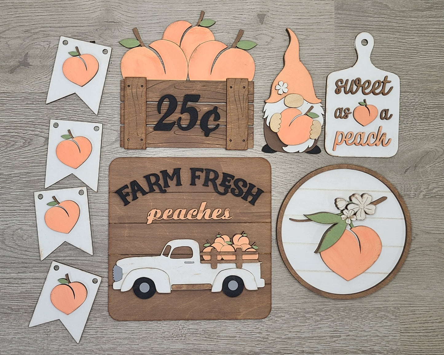 Peach Tier Tray | #100037