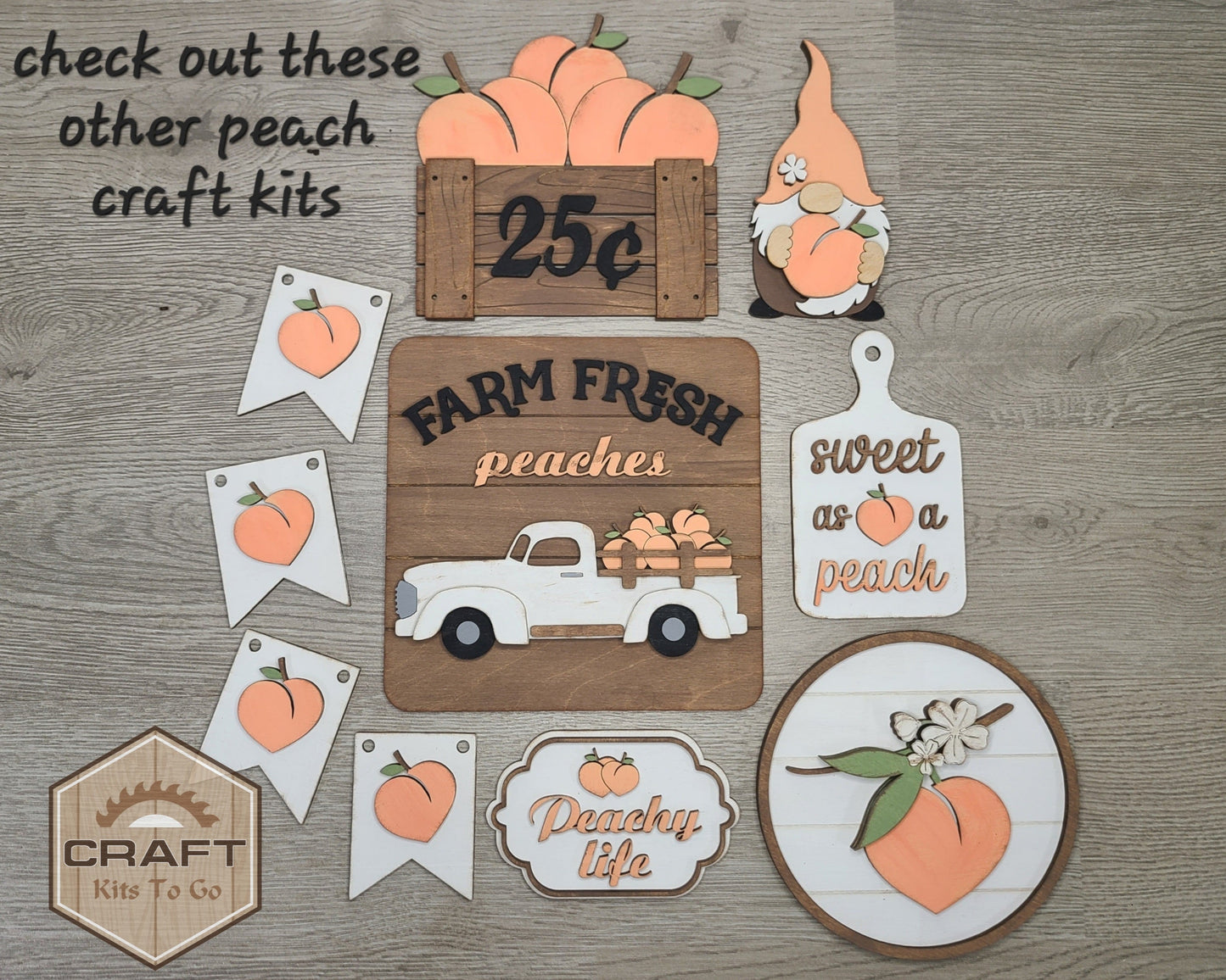Peach Farm Decor | #2678