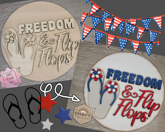 Freedom & Flip Flops | #3679