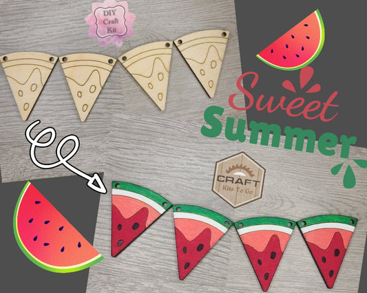 Watermelon Bunting | #2828