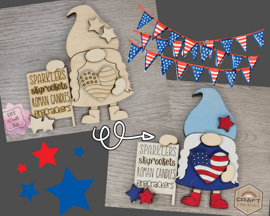 4th of July Gnome | #3695