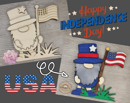 4th of July Gnome | #3693