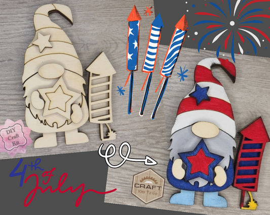 4th of July Gnome  | #3691