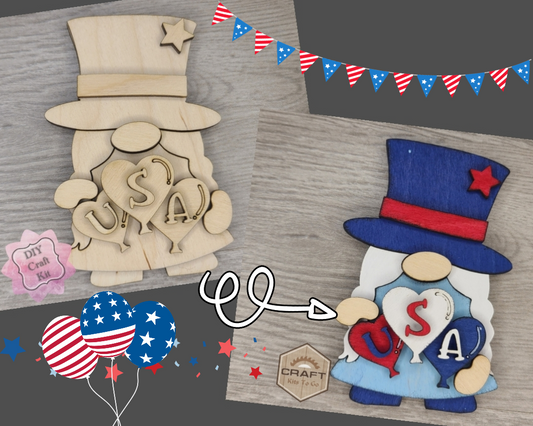 4th of July Gnome | #3692