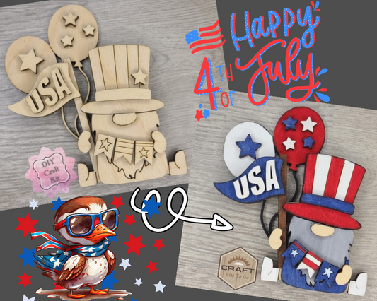 4th of July Gnome | #3694