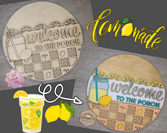 Welcome to our Porch Sign | #3720