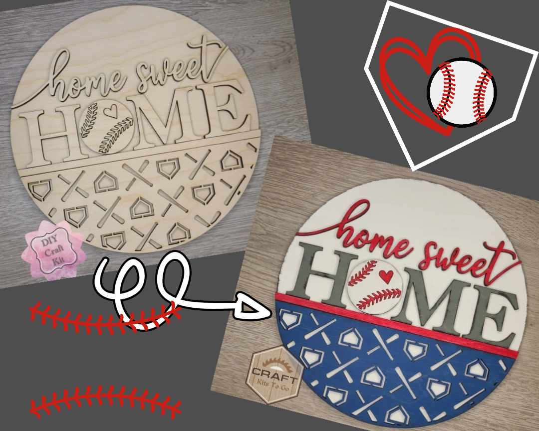 Baseball Welcome Sign | #3729