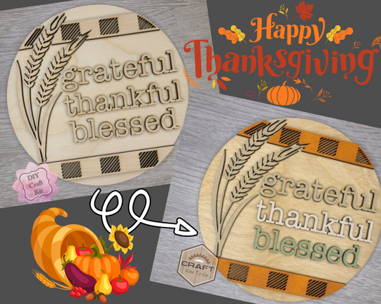 Grateful, Thankful, Blessed | #3725