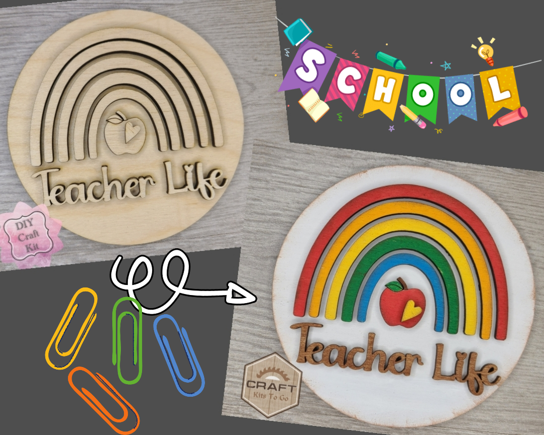 Teacher Life Rainbow | #3710