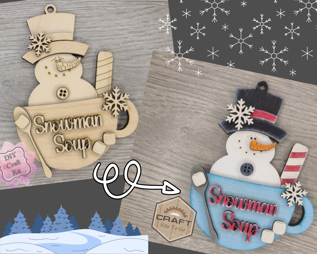 Snowman Ornament | #3751