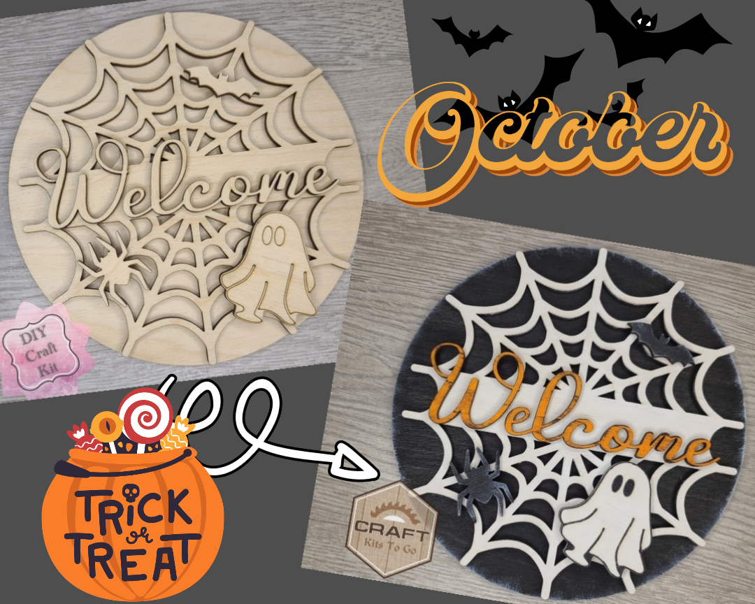 Halloween Welcome Sign | #3745