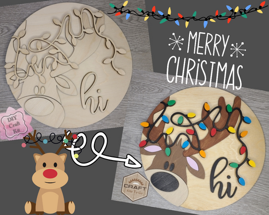 Reindeer Sign | #3701