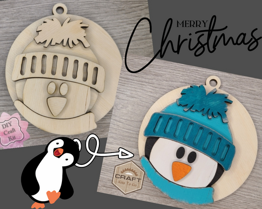 Penguin Ornament | #3488