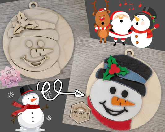 Snowman Ornament | #3491