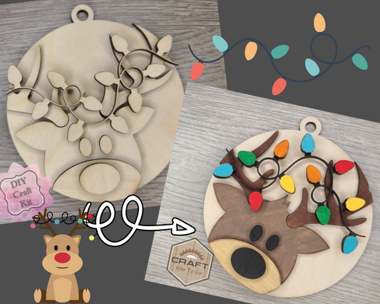Reindeer Ornament | #3489