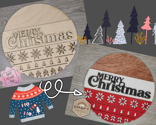 Merry Christmas Sign | #3428