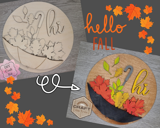 Hello Fall Sign | #2829