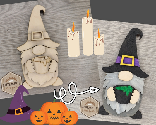 Witch Halloween Gnome | #3788