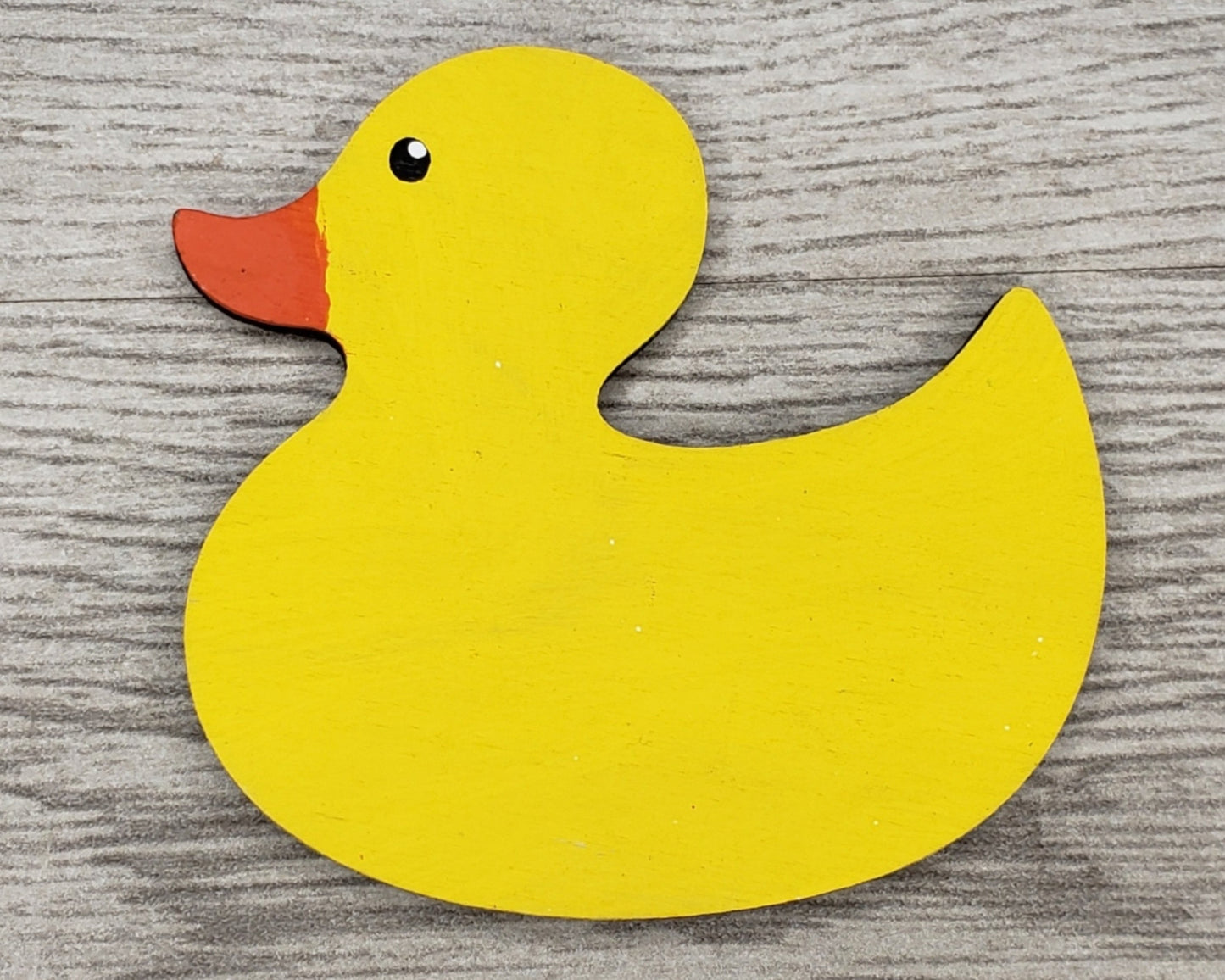 Rubber Duck Cutout | Wood Shape | Wood Cutouts | #1937 - Multiple Sizes Available - Unfinished Cutout Shapes