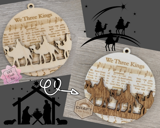 3 Kings Ornament | #3876