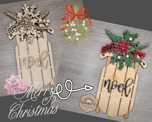 Christmas Sled | #3854