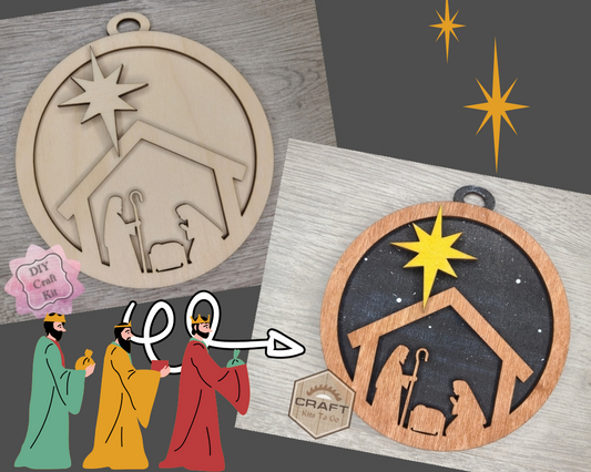 Nativity Ornament | #3887